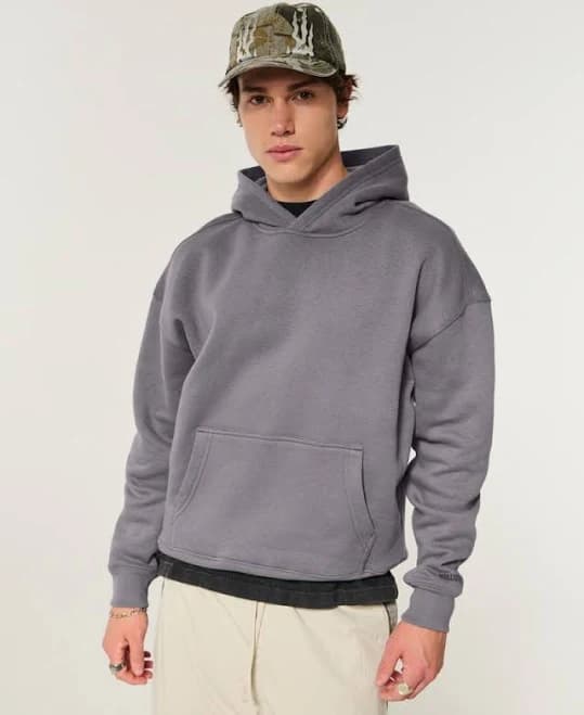Hollister Men's Feel Good Boxy Hoodie
