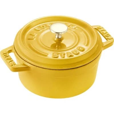Staub Cast Iron Mini Round Cocotte