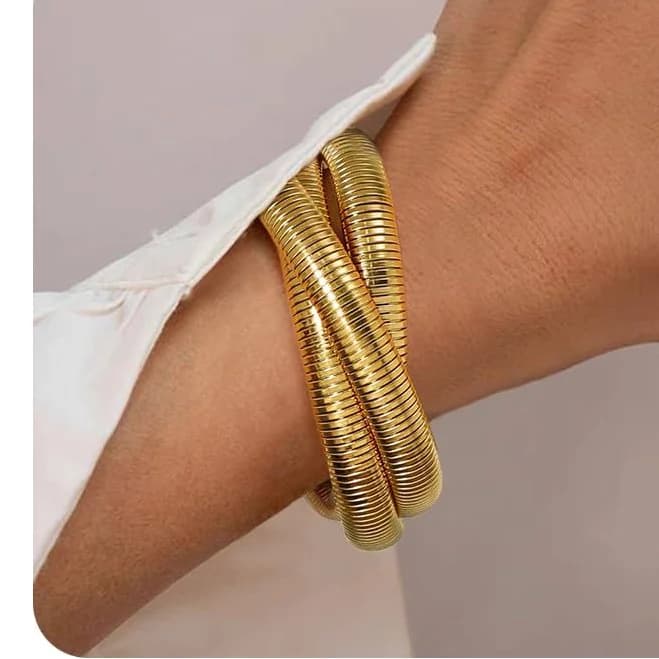 Women's Chunky Bangle Bracelets