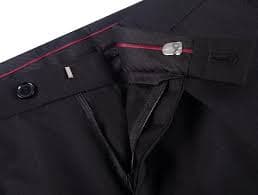 Men's Chinese Tunic Chinese Mao Suit Tang Suit Black Mens Suit 2 Piece Funeral Mens Black Funeral Suit at Amazon Men's Clothing store