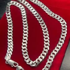 Accessories | Sterling Silver 925 Cuban Curb Chain 24 Inch 8mm | Poshmark