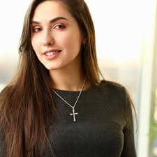 Amazon.com: GAVU 18K Gold Plated Stainless Steel Cross Necklace, Women's Cross Pendant Necklace : Clothing, Shoes & Jewelry