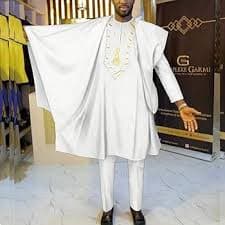 African Mens Robe Suits Three Piece Set Traditional Agbada Clothes Caftans for Men Dashiki Outfits Big and Tall XX-Small at Amazon Men's Clothing store