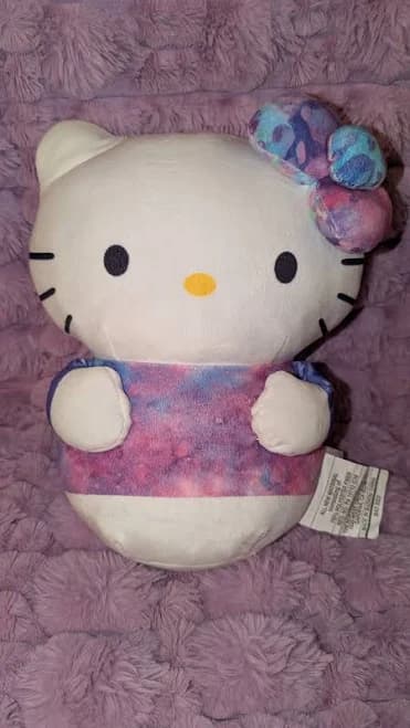 13 inch Springtime Hello Kitty Plush Pillow