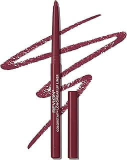 Colorstay Lip Liner Makeup with Built-in-Sharpener, Longwear Rich Colors, Smooth Application, 665 Plum, 0.01 oz