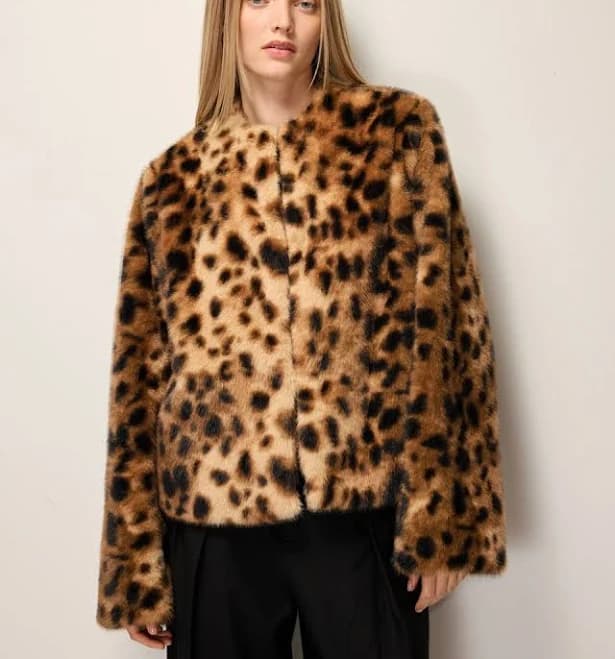 Kylie Jenner Signature Faux Fur Jacket
