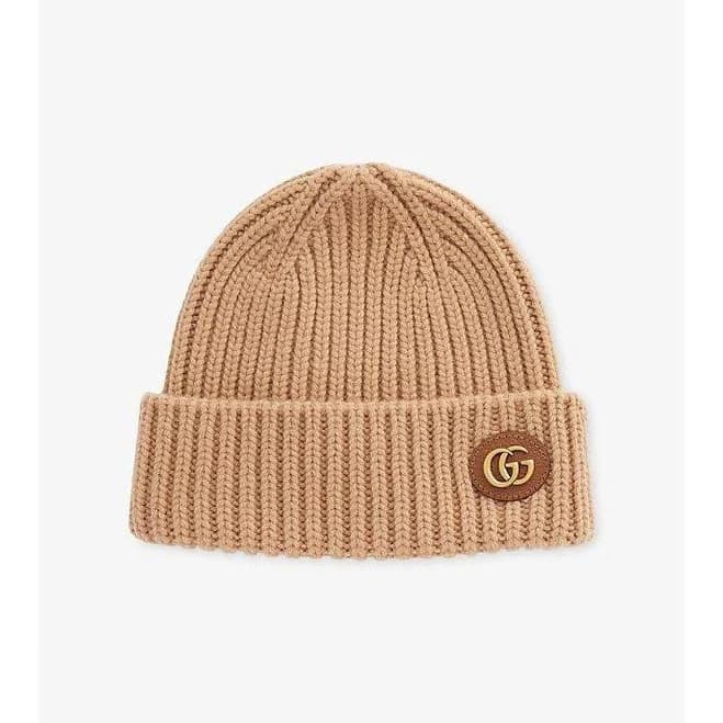 Gucci Double G Cashmere Beanie