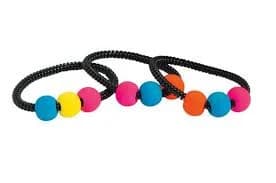 Kids' Stretchy Multi-colored Beaded Bracelets with UNIQUE spiral band-kandi bracelet-party favors-coils-children's jewelry