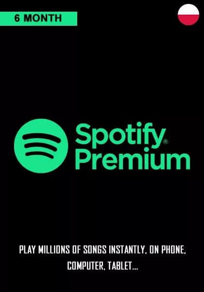 Spotify de 6 Month Subscription