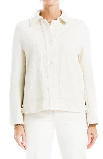 Max Studio Women's Ribbed Jacket