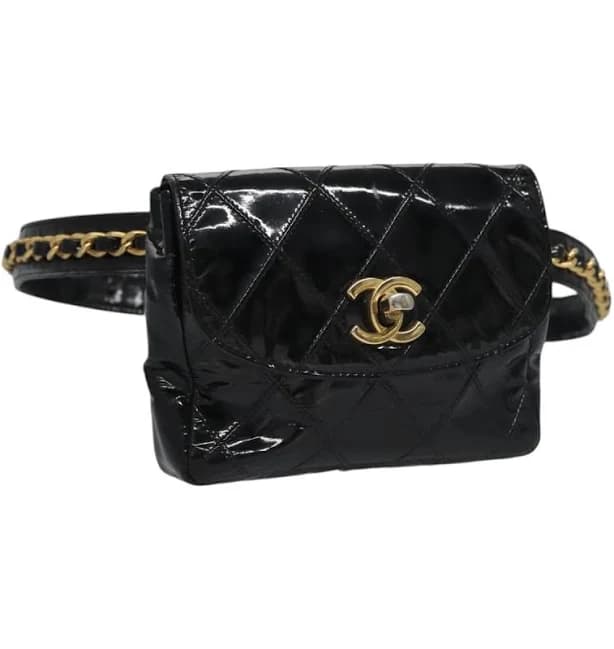 Chanel Women's 1990s Quilted Belt Bag