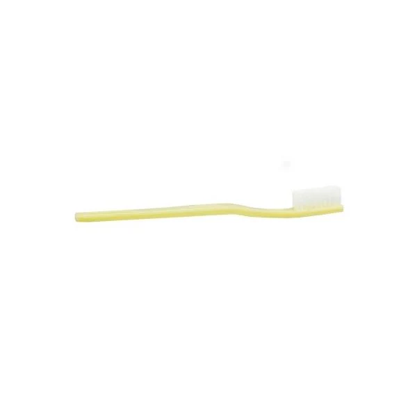 DawnMist Translucent Toothbrush with White Nylon Bristles, Adult