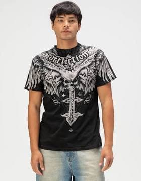 Affliction Men's Death Eyes T-Shirt