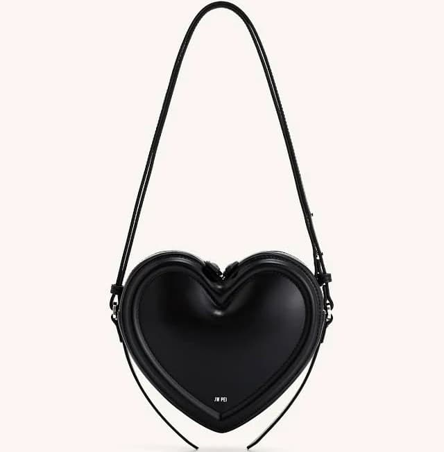 JW PEI Women's Arlene Heart-shaped Vegan Leather Crossbody Bag
