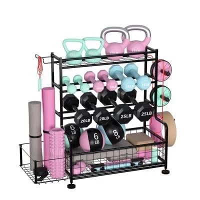Garvee 4-Tier Fitness Rack
