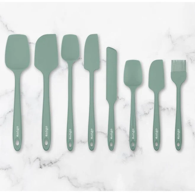 Eli Home 8 Piece Silicone Spatula Set