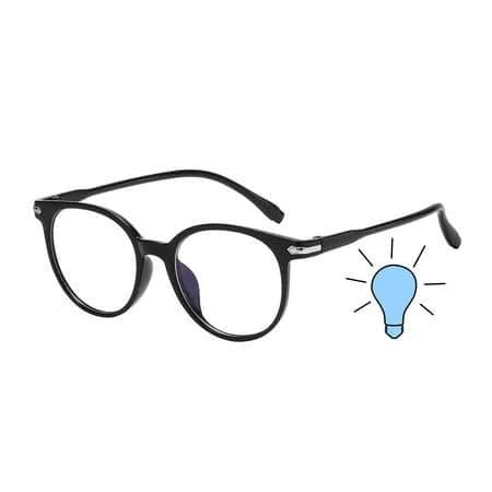 Owl Round Blue Light Glasses