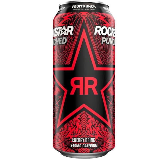 Rockstar Punched Fruit Punch (16oz) - 12pk