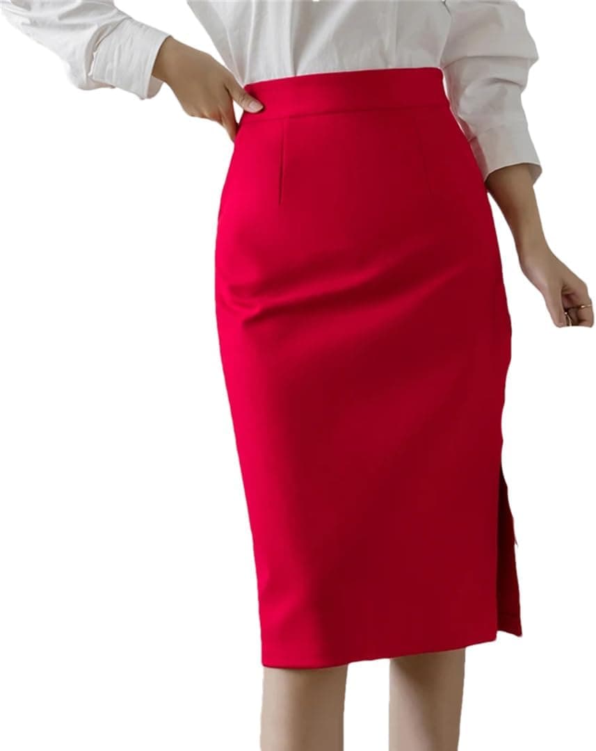 Amazon.com: Women High Waist Stretch Package HIPS Pencil Skirts Office Black Midi Skirts with Pockets : Clothing, Shoes & Jewelry